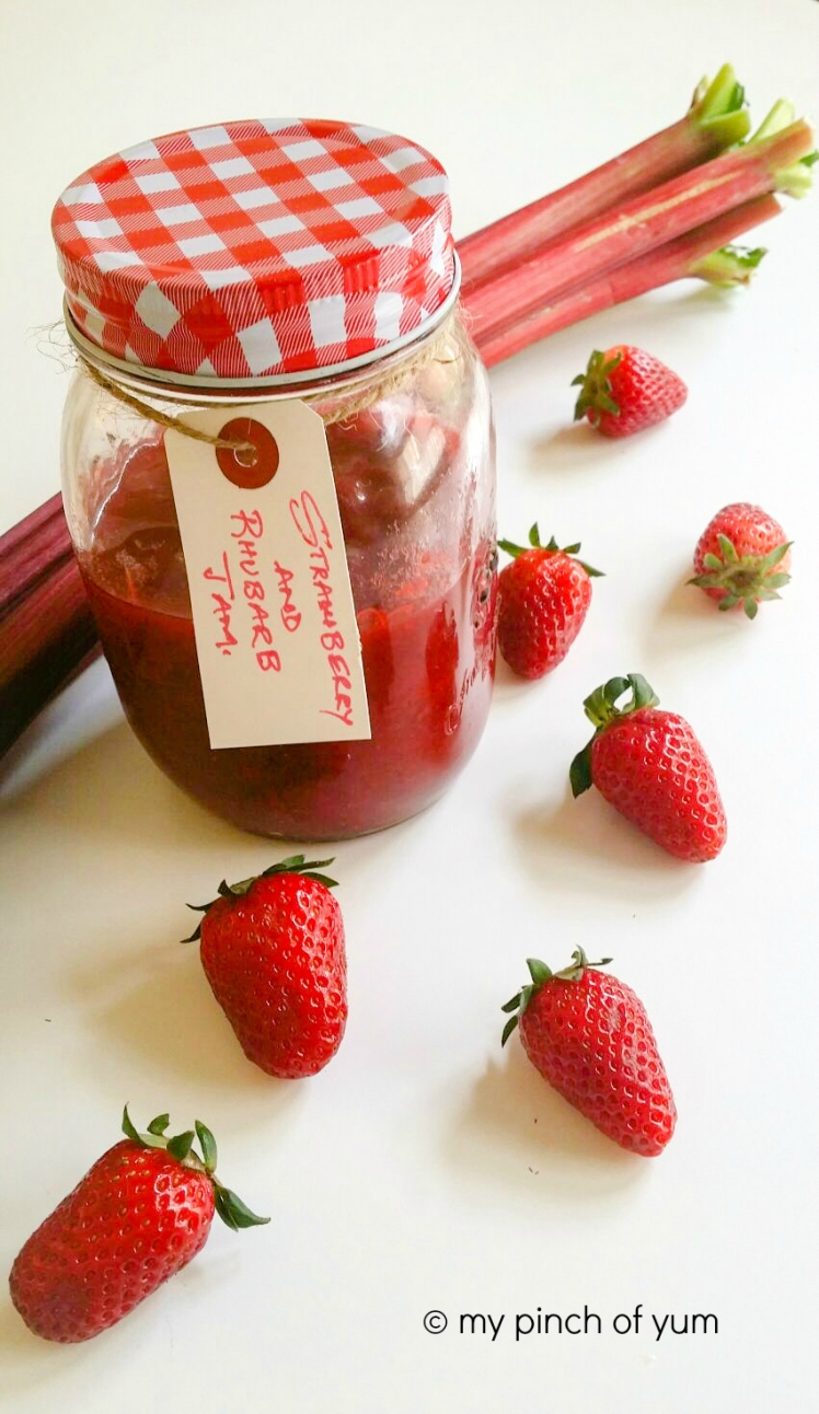 Strawberry and Rhubarb Jam